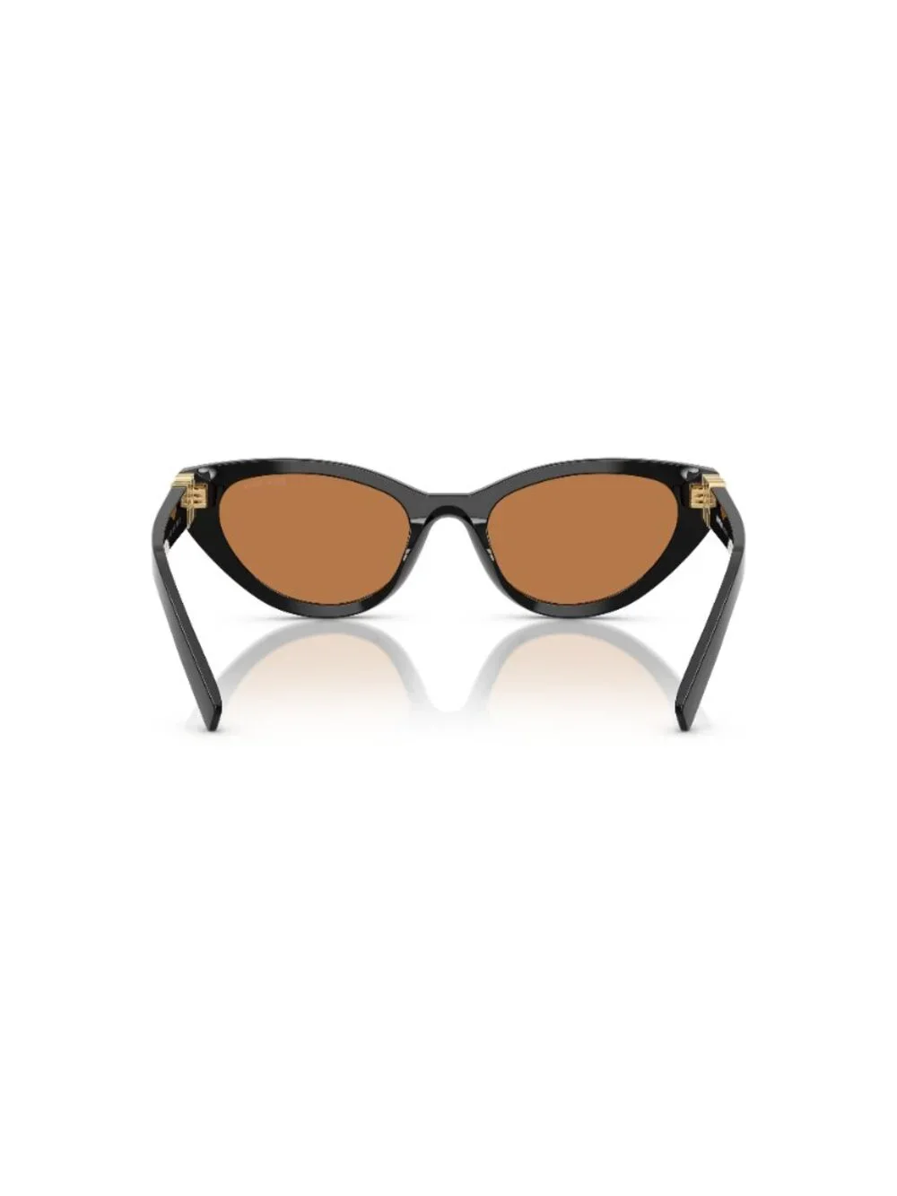 New Miu Miu Women's Sunglasses Grey Butterfly Brown Lens Acetate Frame MU A04S